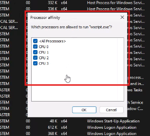 image-2 Windows İşlem Önceliklendirme ve Core Atama