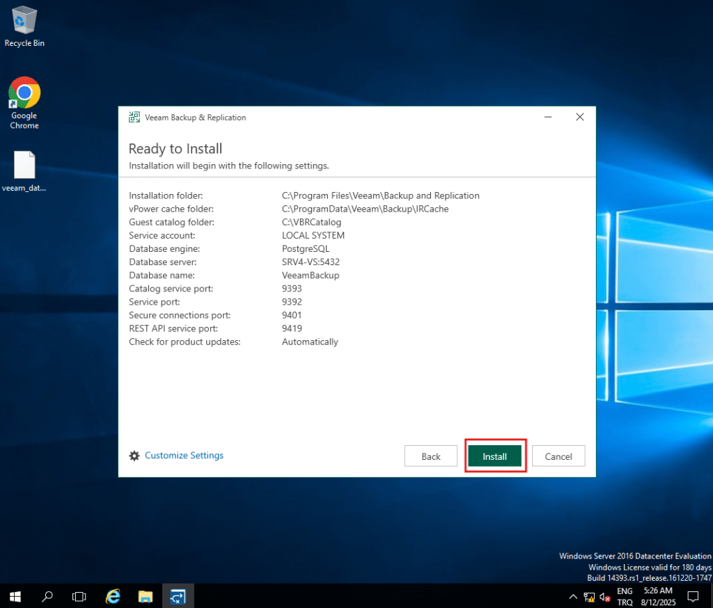 image-8-1024x874 Veeam Backup & Replication Kurulum Rehberi