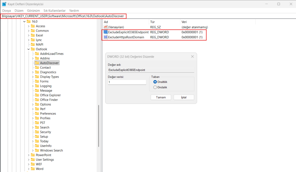 image-9-1024x594 “Posta Kutunuz Geçici Olarak Microsoft Exchange Server’a Taşındı” Hatasının Çözümü